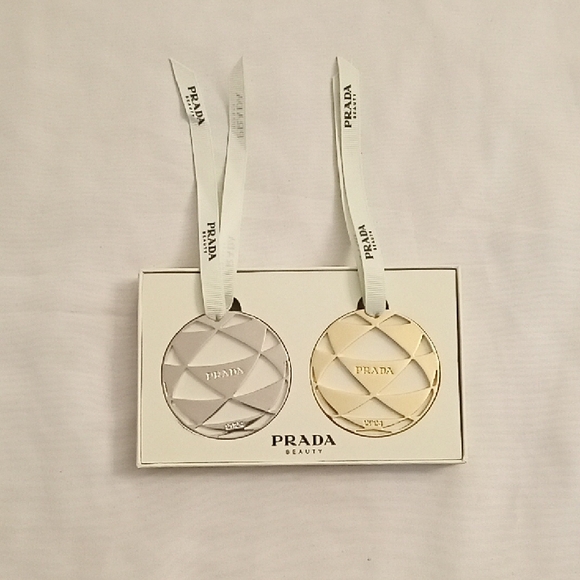 Prada Accessories - Prada Beauty Silver and Gold Decorative Set
